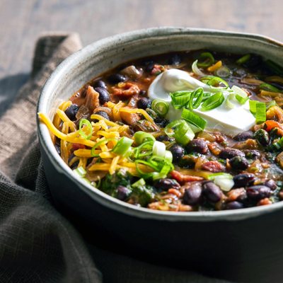 Veg Black Bean Soup